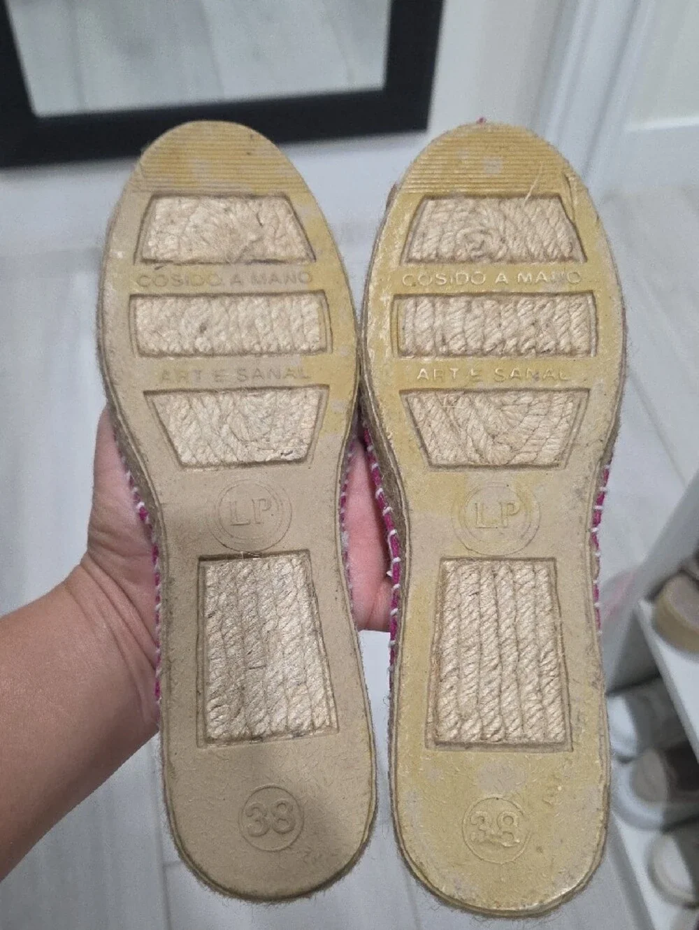 Women’s Fuchsia Canvas Espadrilles - Lightweight Summer Slip-Ons
